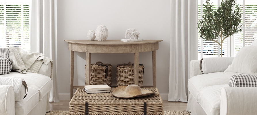 farmnouse- jasny salon