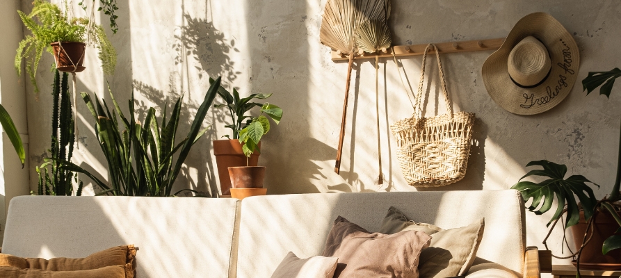 Boho styl wnętrzarski