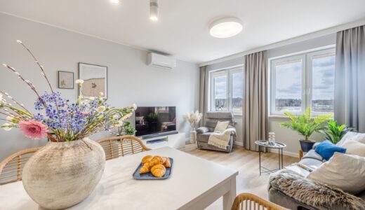 Home Staging- projekt Płaskowicka salon