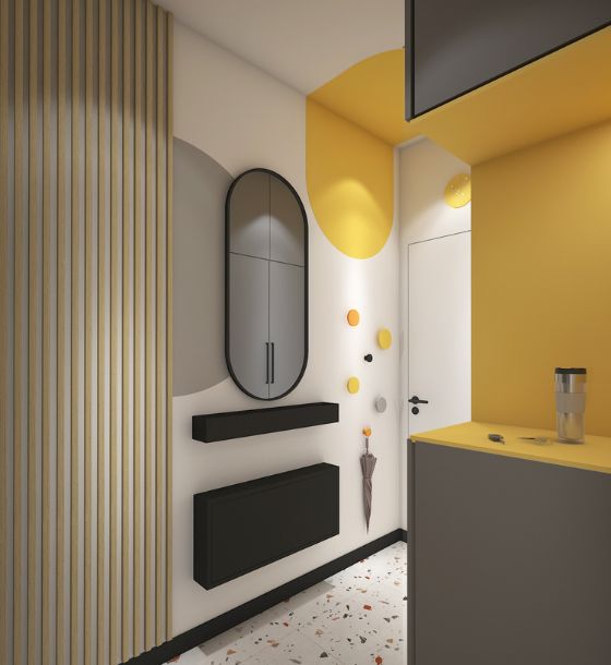 Babice dom prywatny-przedpokój