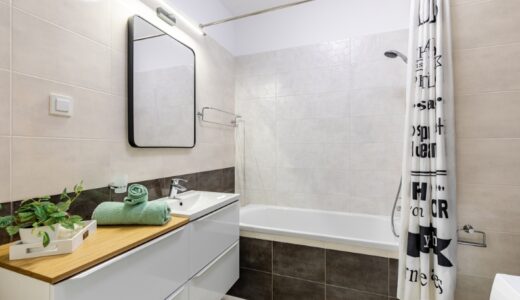 Home Staging Harfowa łazienka