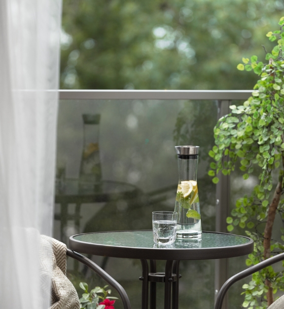 Mieszkanie na wynajem Krasińskiego balkon