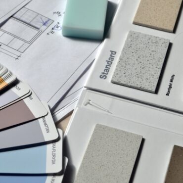 Dobór materiałów przez projektanta wnętrz